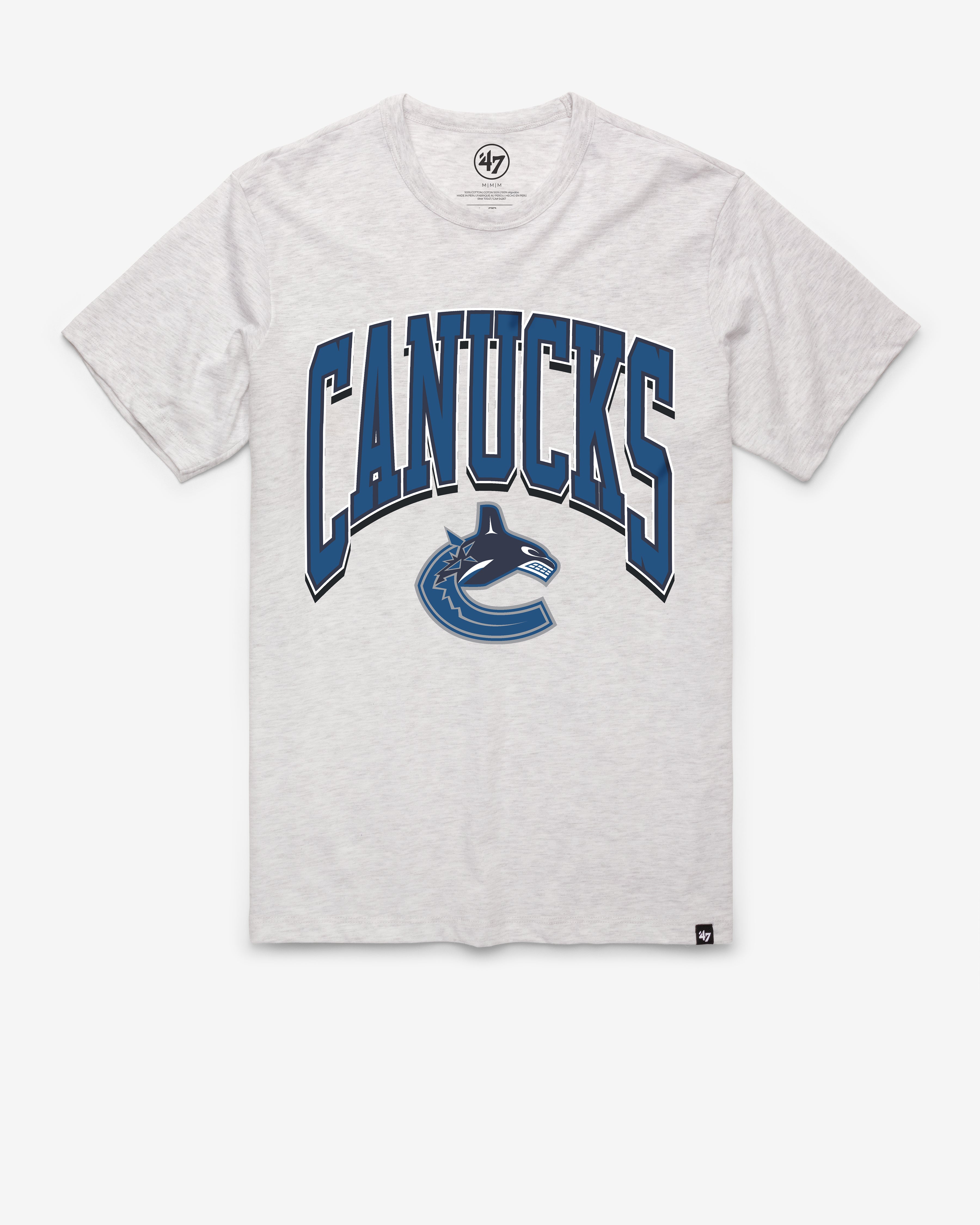 47-franklin-tee-vancouver-canucks-t-shirt-relay-grey-herren image 1