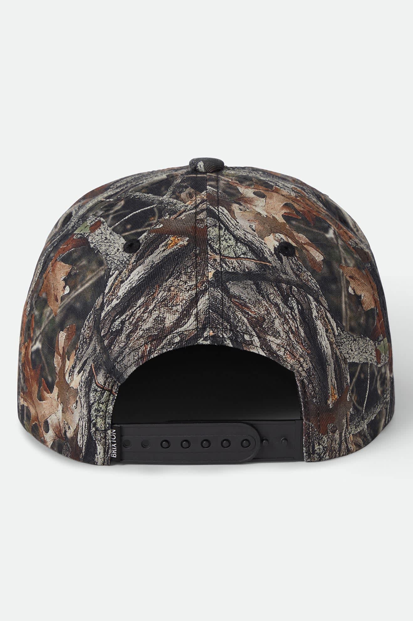 brixton-division-netplus-snapback-cap-tree-camo-baumwolle image 2