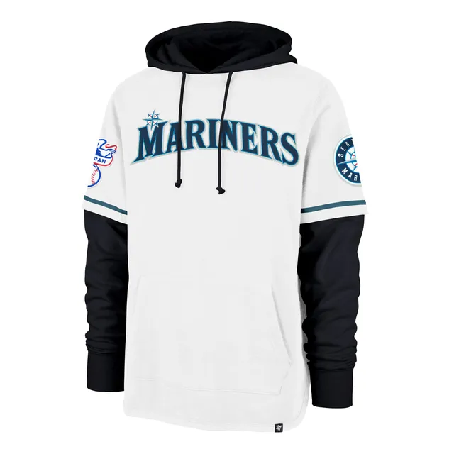 47-brand-mariners-trifecta-shortstop-hoodie-white-wash image 1