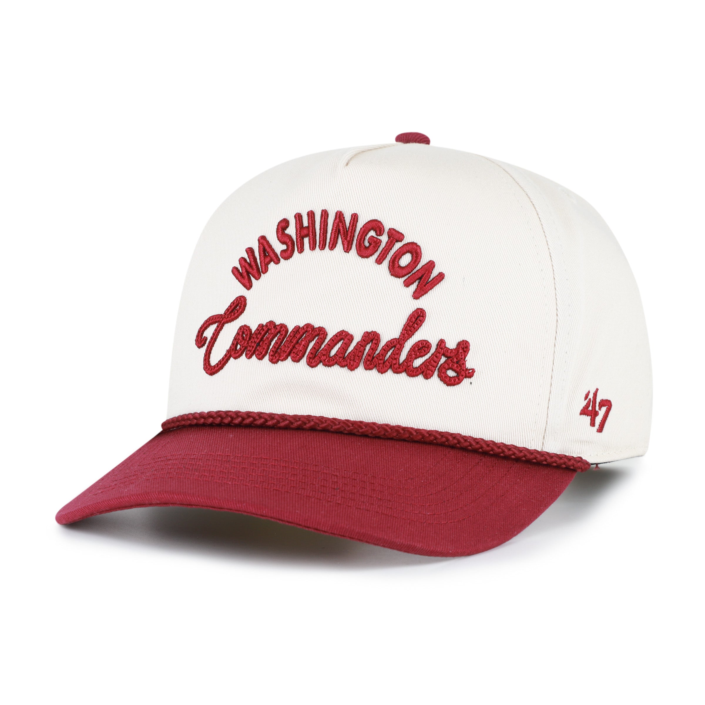 47-hitch-rope-script-commanders-cap-damen-natural image 1