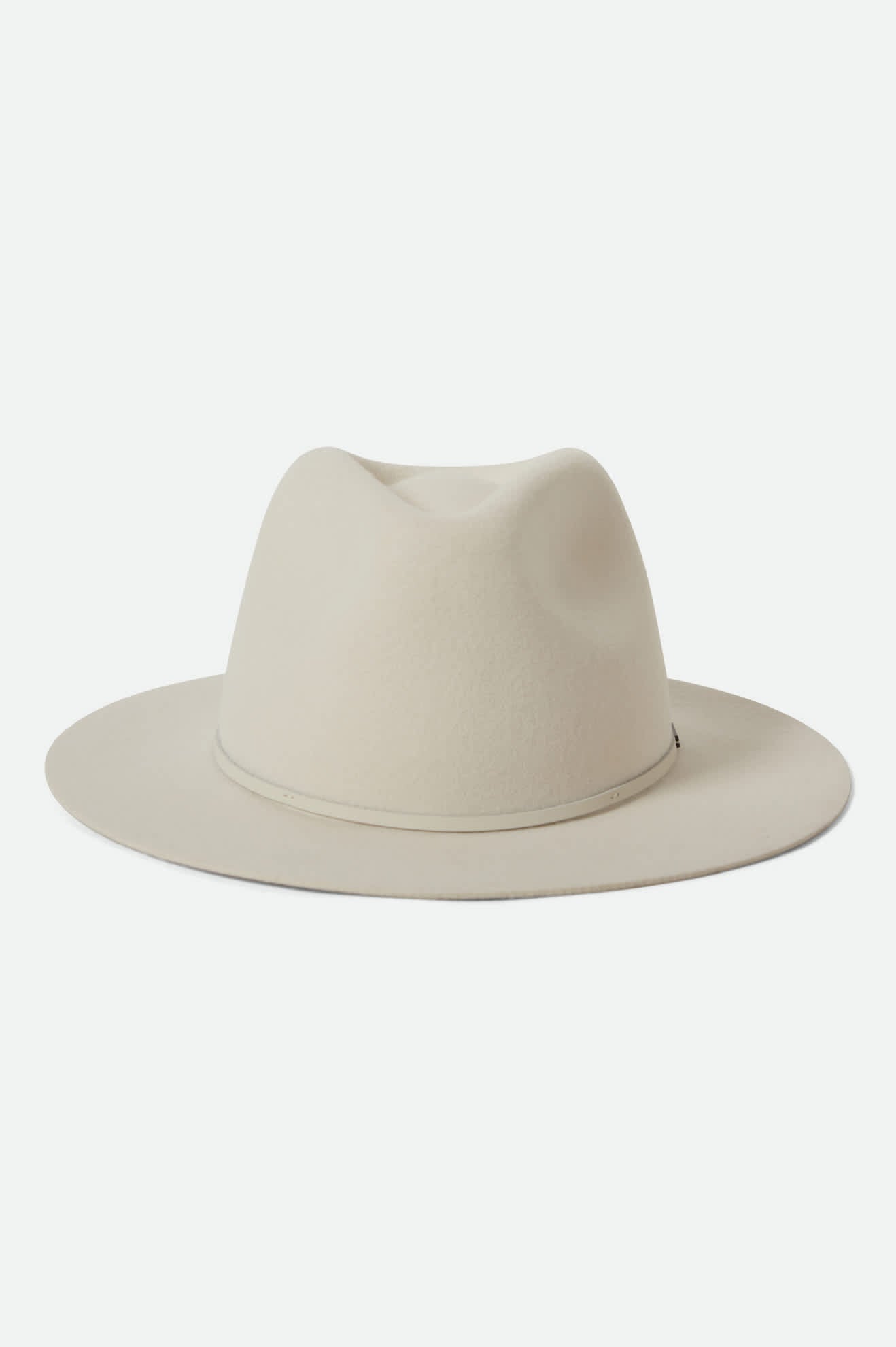 brixton-wesley-fedora-hut-off-white-wollfilz image 5