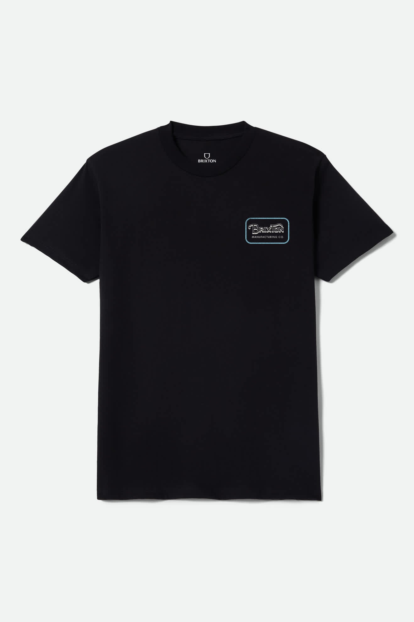 brixton-grade-t-shirt-herren-schwarz-mit-print image 2