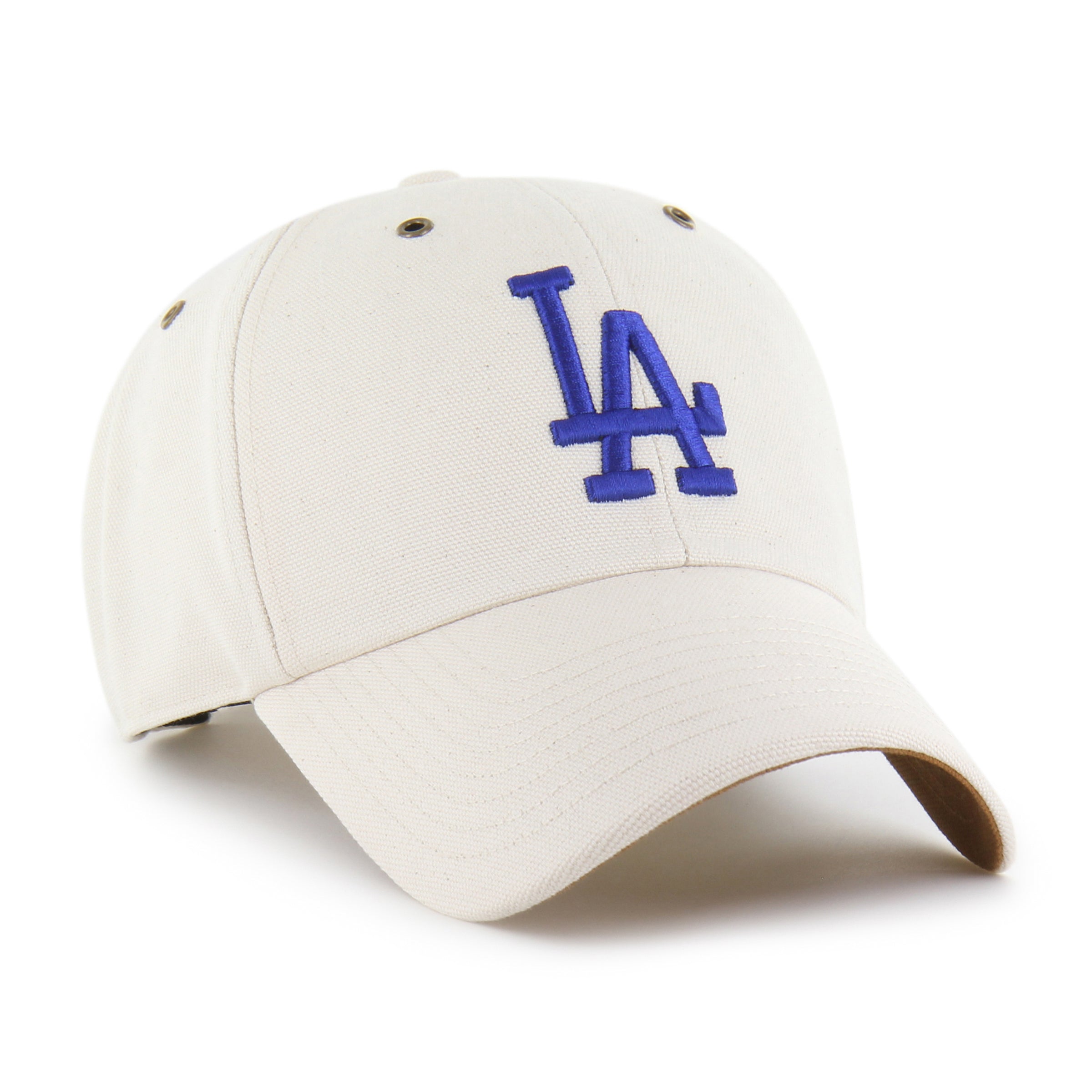 47-clean-up-los-angeles-dodgers-carhartt-cap-natural-duck image 4
