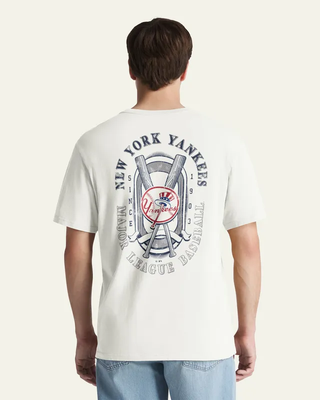 47-brand-foundation-yankees-oval-sport-t-shirt-sandstone image 1