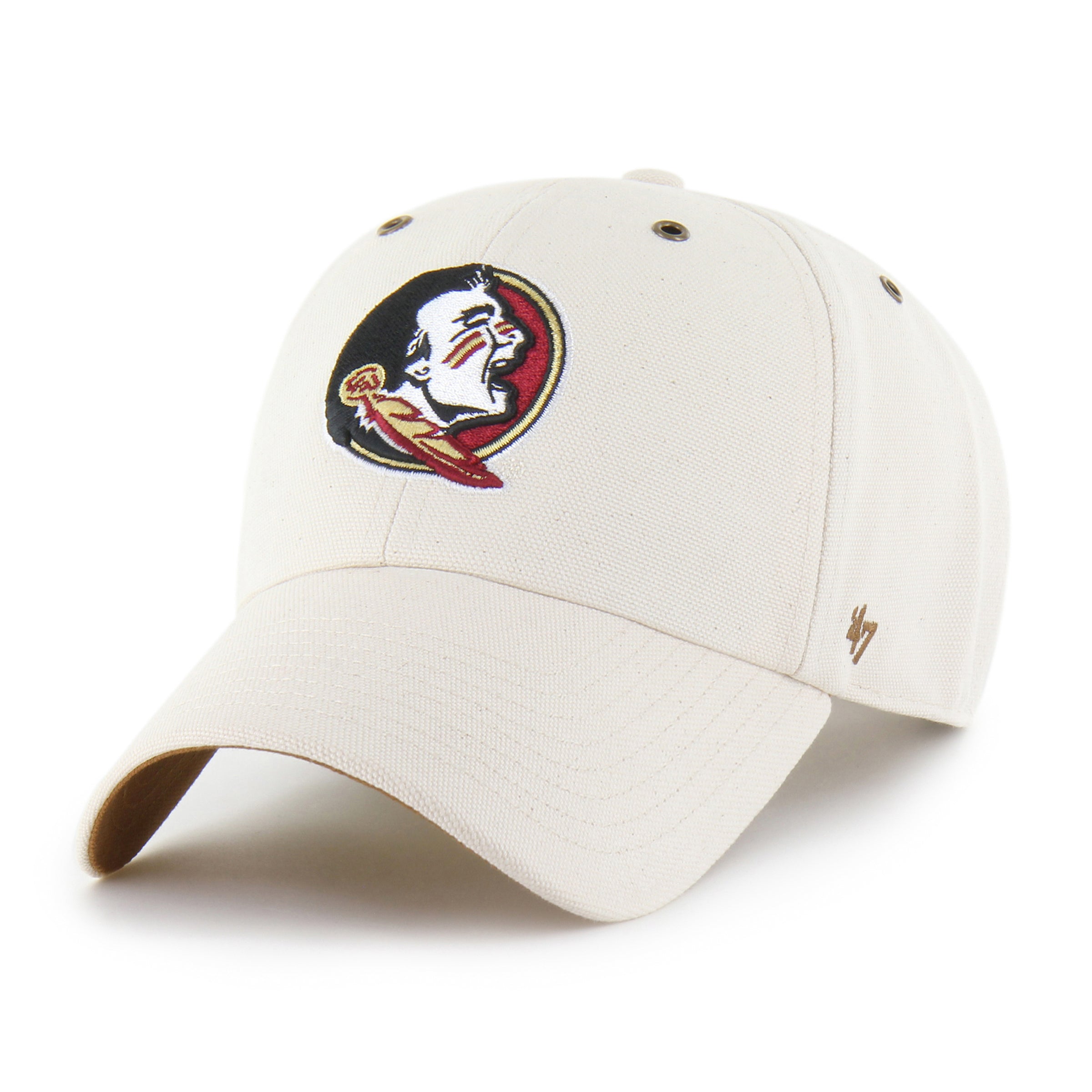 47-brand-47-clean-up-florida-state-cap-natural-carhartt image 1