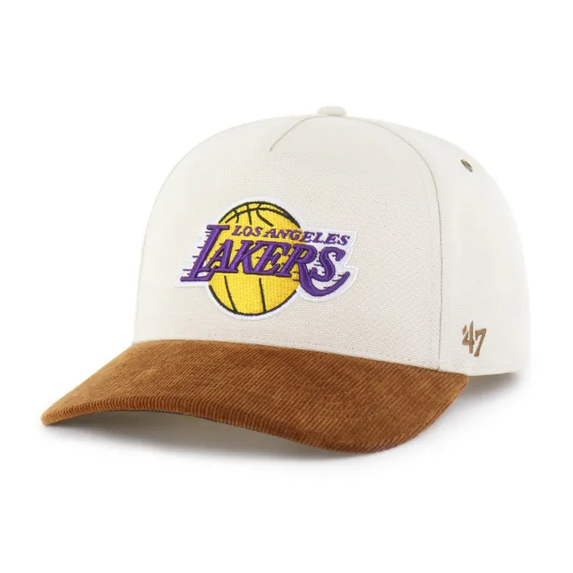 47-hitch-los-angeles-lakers-cap-snapback-natural-osf image 1