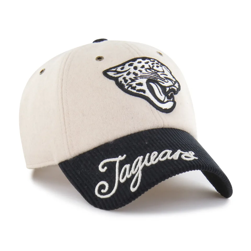 47-clean-up-jacksonville-jaguars-rope-script-cap-natural-damen image 1