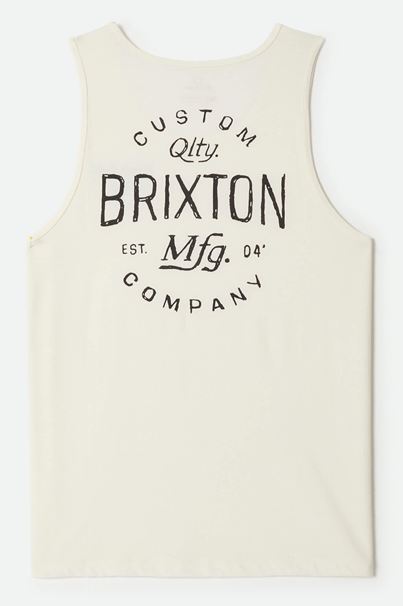 brixton-fremont-tank-top-off-white-baumwolle-herren image 2