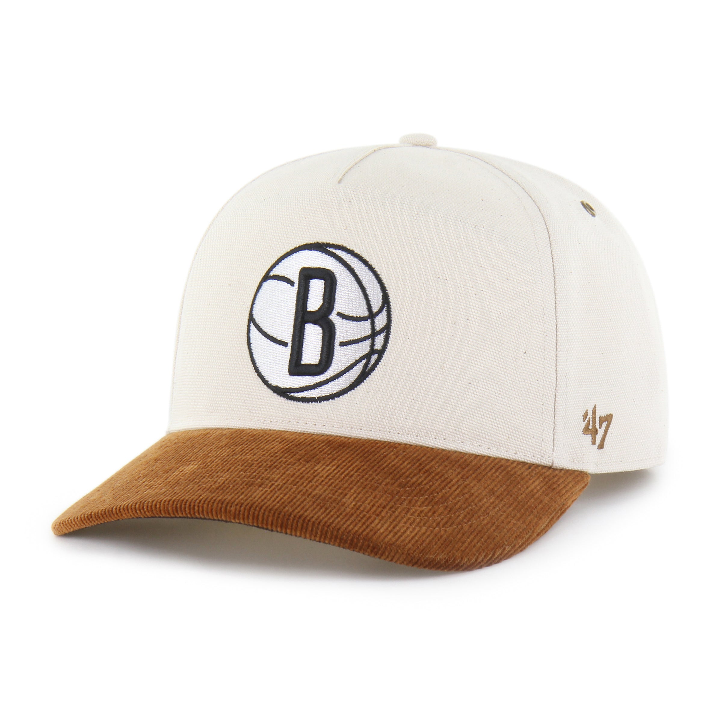 47-brand-brooklyn-nets-carhartt-undyed-47-hitch-cap-natural image 1