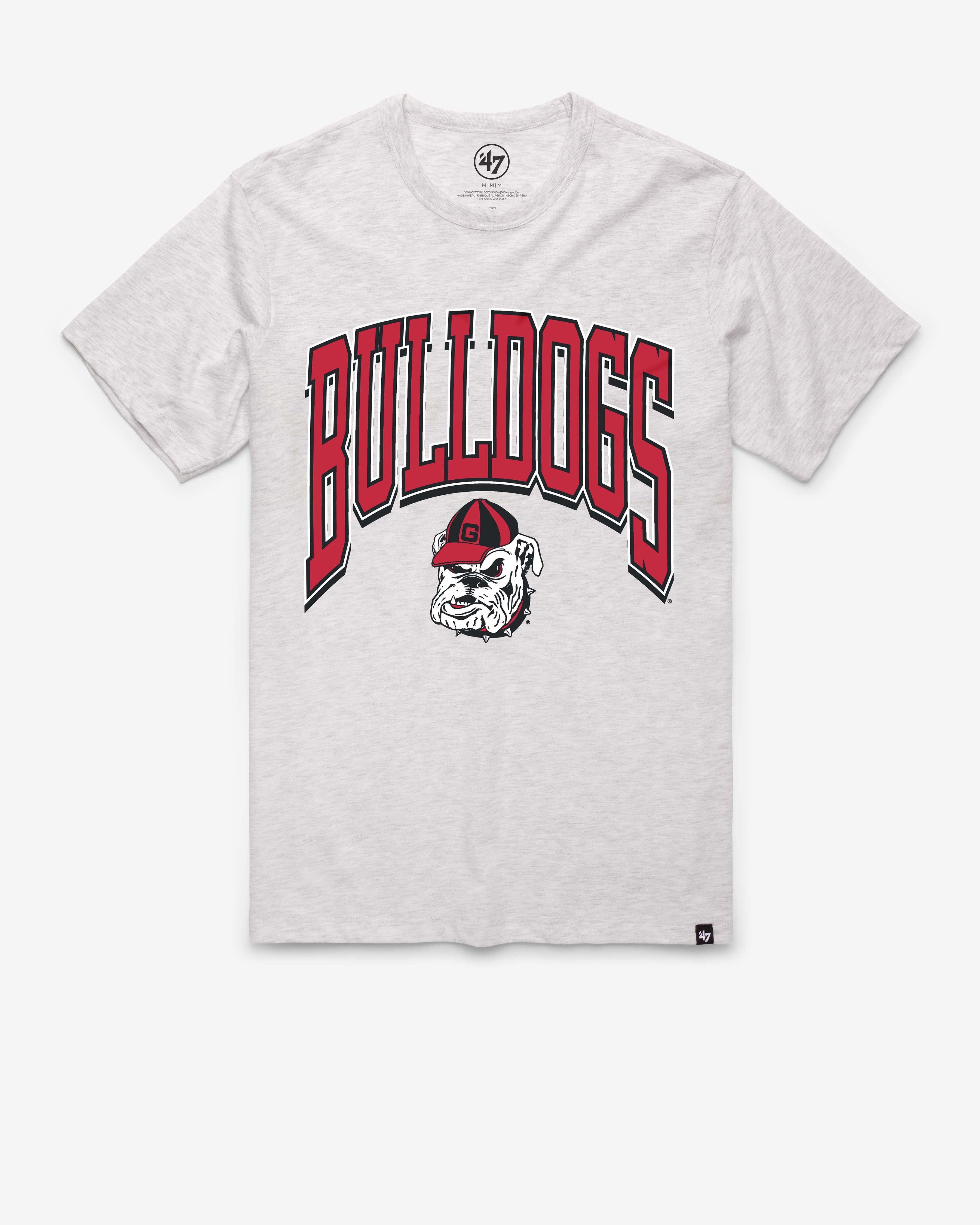 47-franklin-tee-georgia-bulldogs-t-shirt-relay-grey-vintage image 1