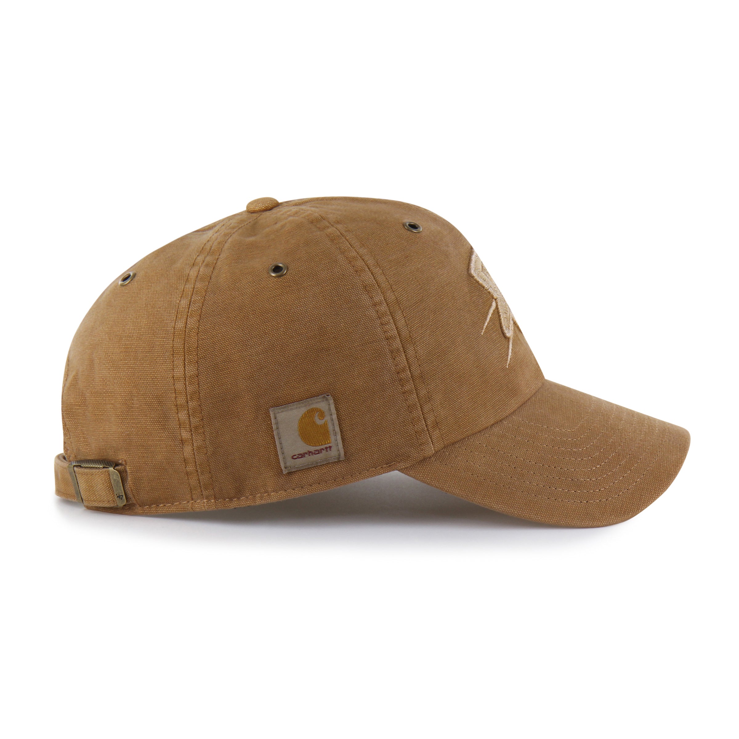 47-brand-oklahoma-city-thunder-carhartt-dyed-clean-up-cap-braun image 2