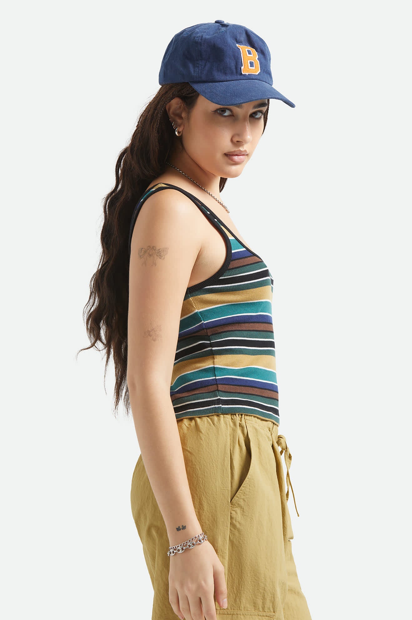 brixton-ringer-organic-a-tank-multi-retro-stripe-bio image 5