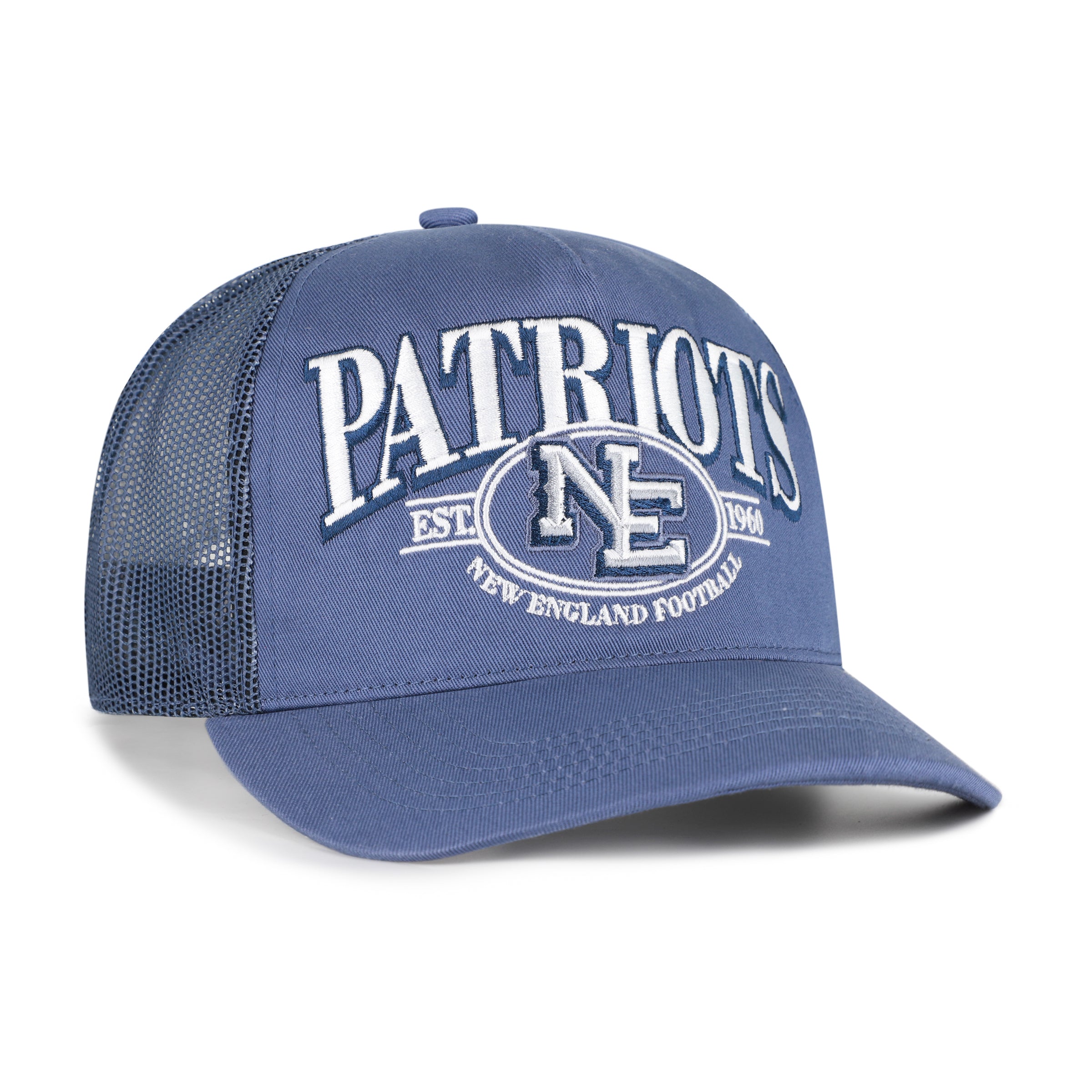 47-hitch-patriots-snapback-cap-elmwood-blue image 3