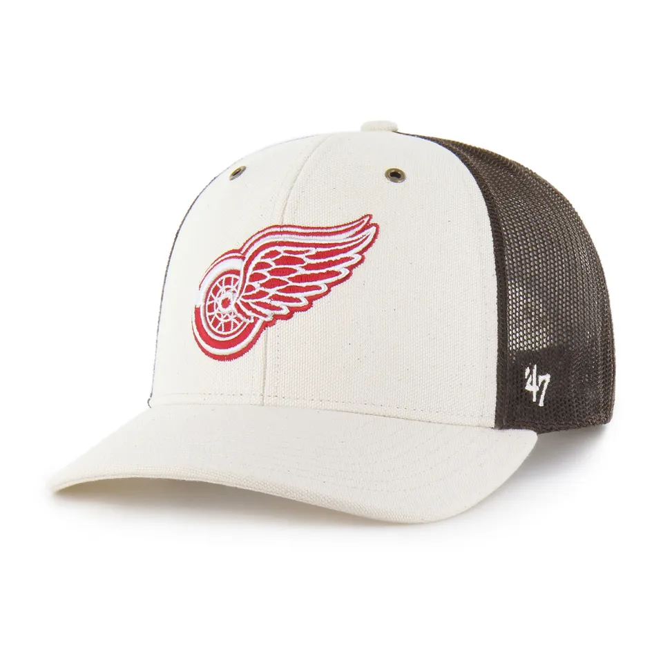 47-brand-47-trucker-detroit-red-wings-cap-natural-osf image 1