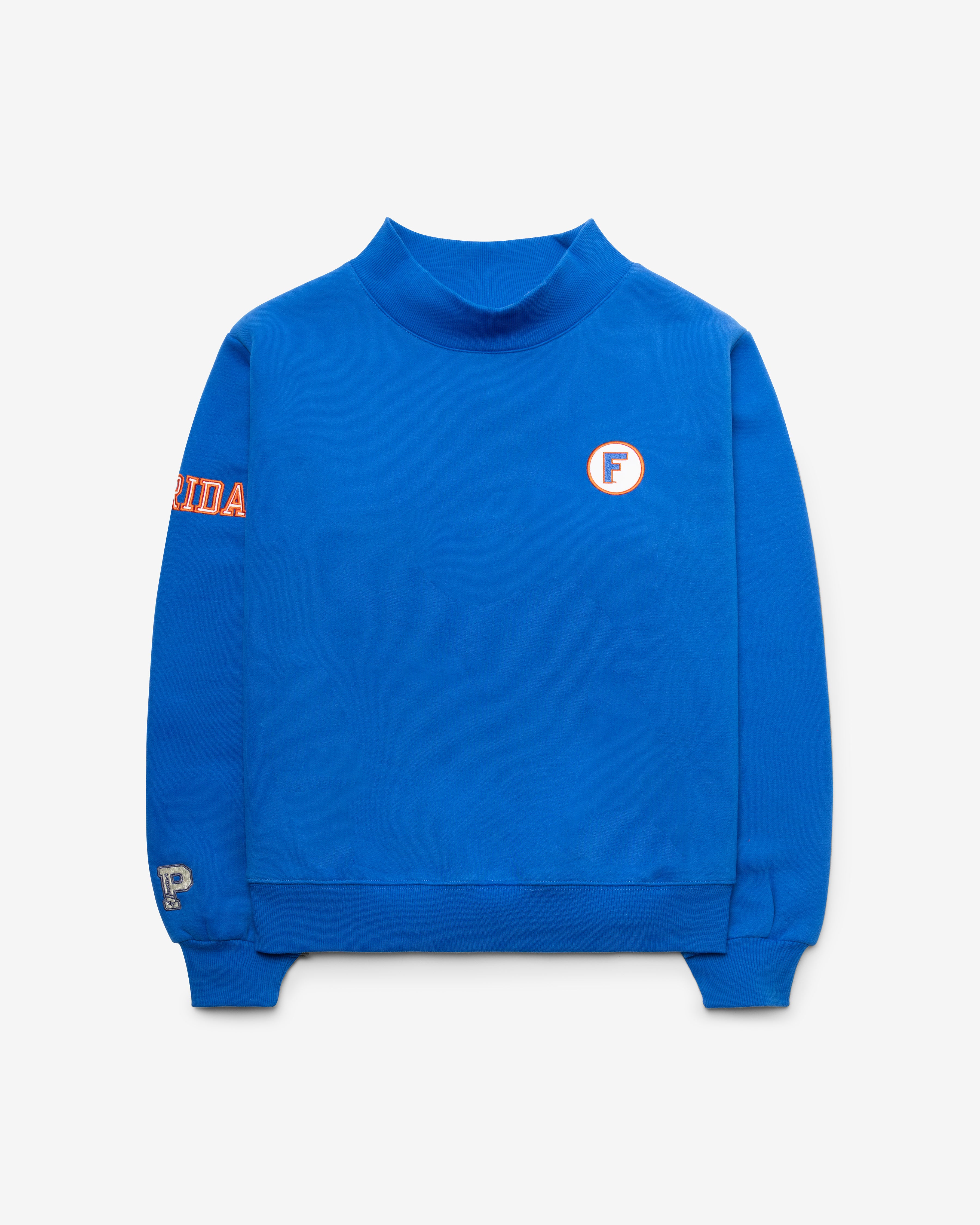 47-brand-parke-florida-gators-mockneck-pullover-royal image 3