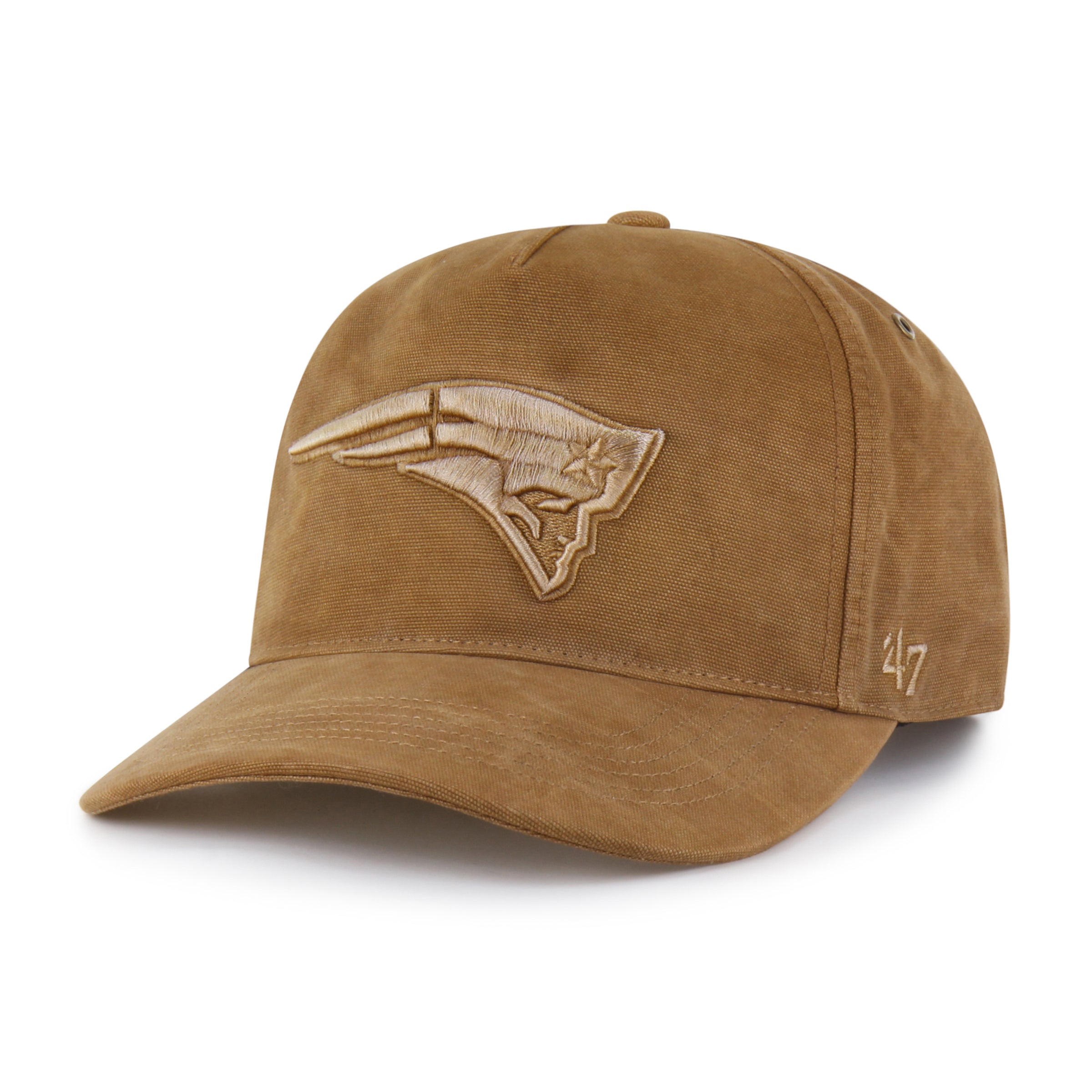 47-hitch-new-england-patriots-cap-carhartt-brown image 4