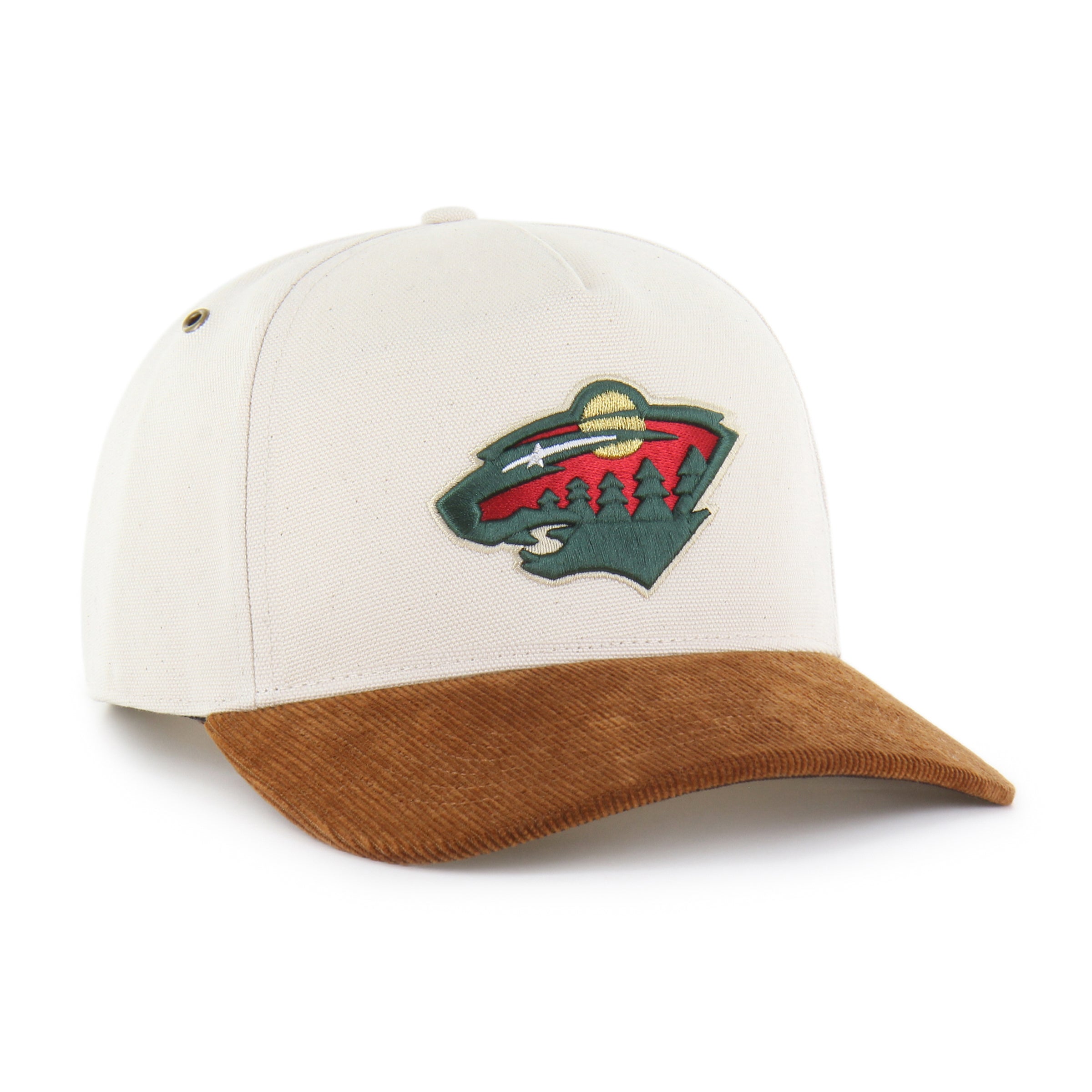 47-brand-47-hitch-minnesota-wild-cap-natural-snapback image 4