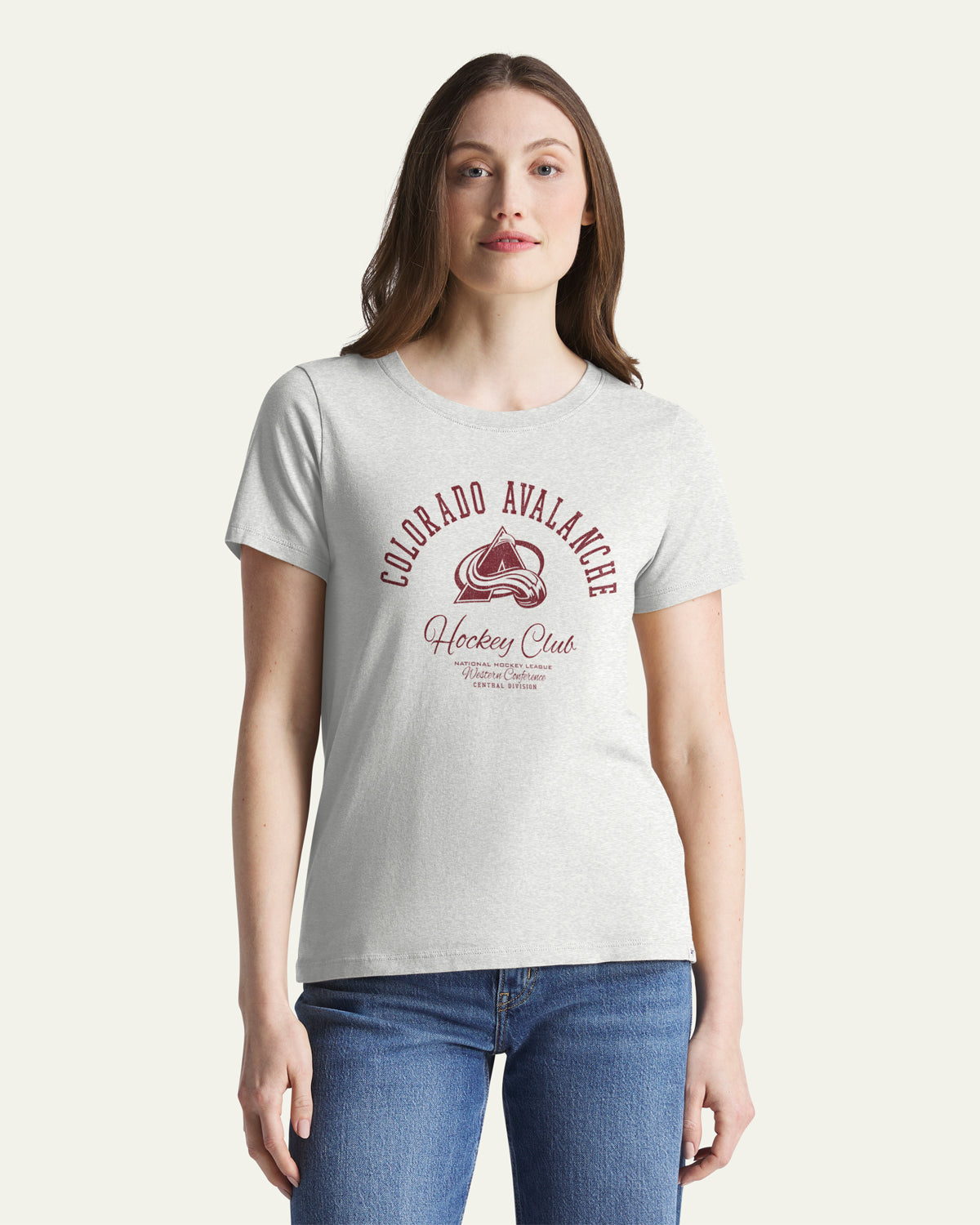 47-foundation-tee-t-shirt-colorado-avalanche-grau-damen image 1