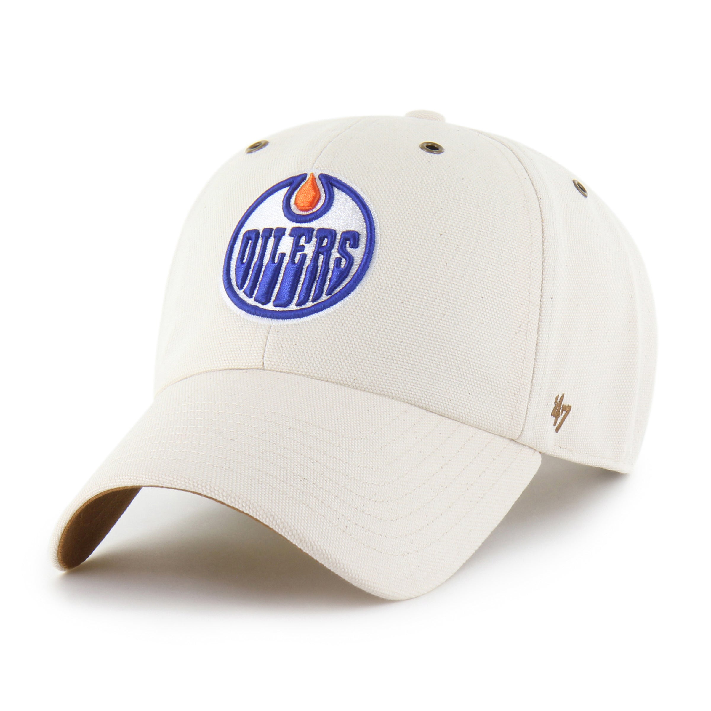 47-brand-clean-up-edmonton-oilers-cap-natural-osf-strapback image 1