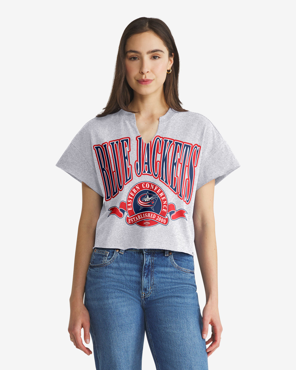 47-brand-headline-crew-columbus-oversized-t-shirt-quartz-grey image 1