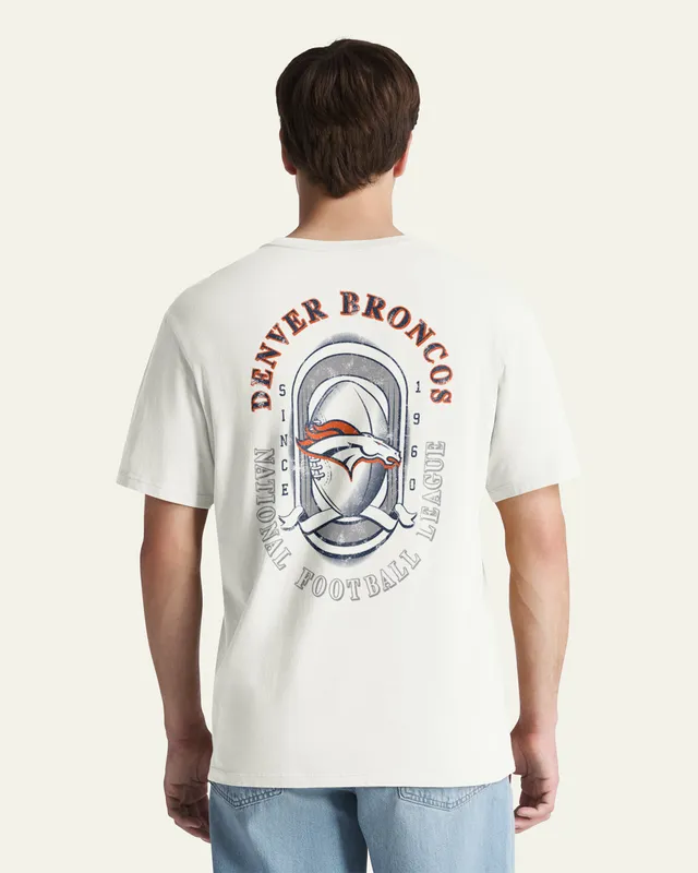 47-brand-denver-broncos-oval-sport-everyday-t-shirt-sandstone image 1