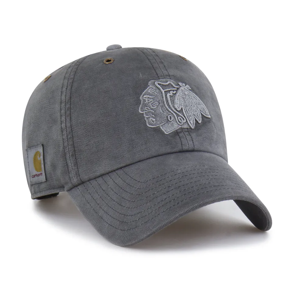 47-brand-clean-up-chicago-blackhawks-carhartt-cap-schwarz-osf image 1