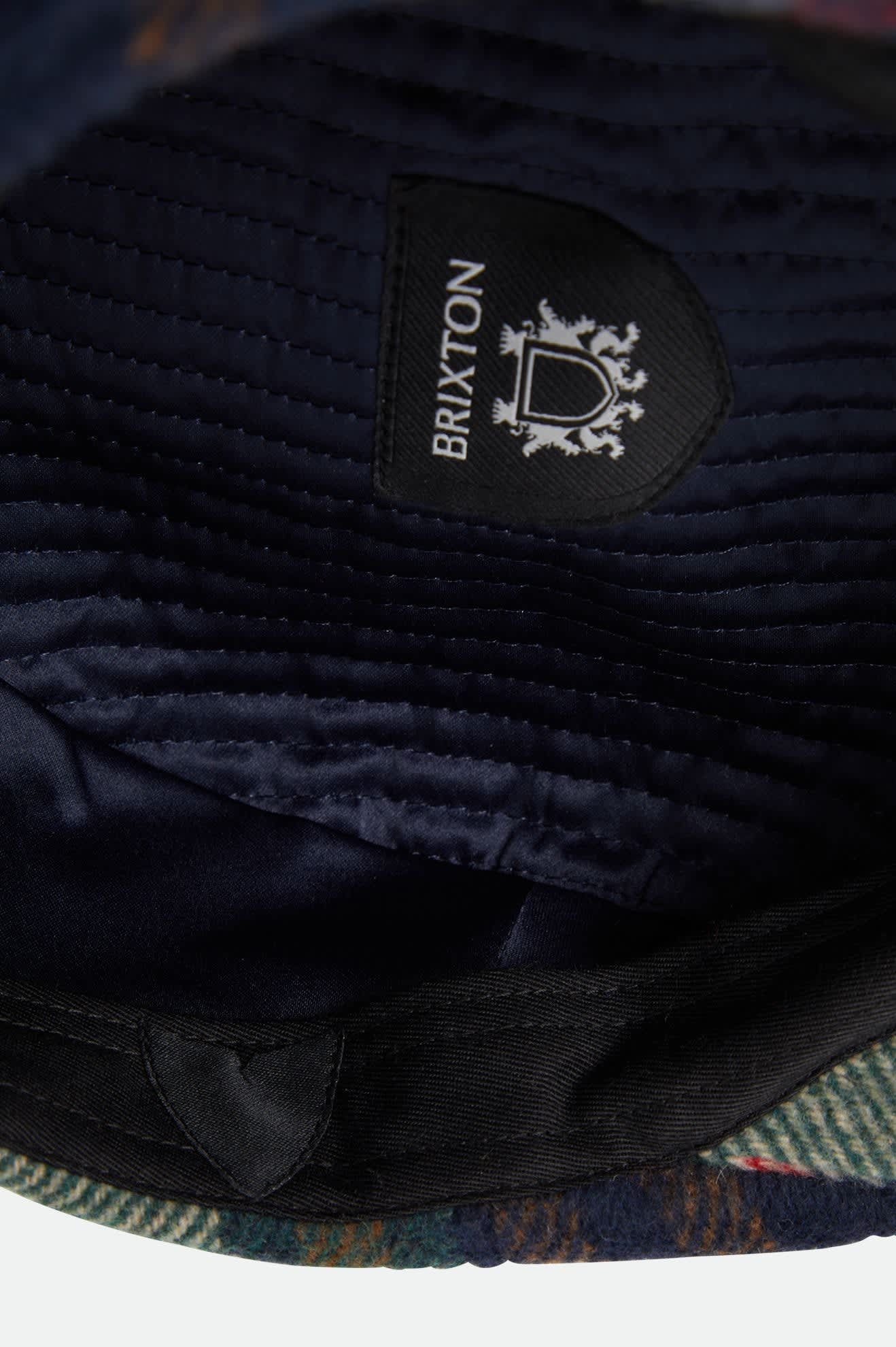 brixton-brood-newsboy-cap-navy-green-red-creme-karo image 8