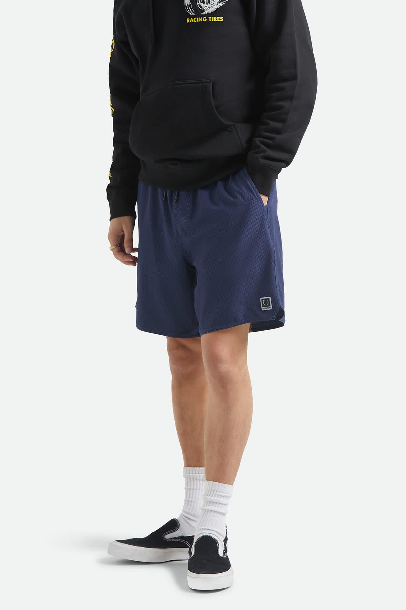 brixton-journey-active-short-midnight-blue-stretch image 6
