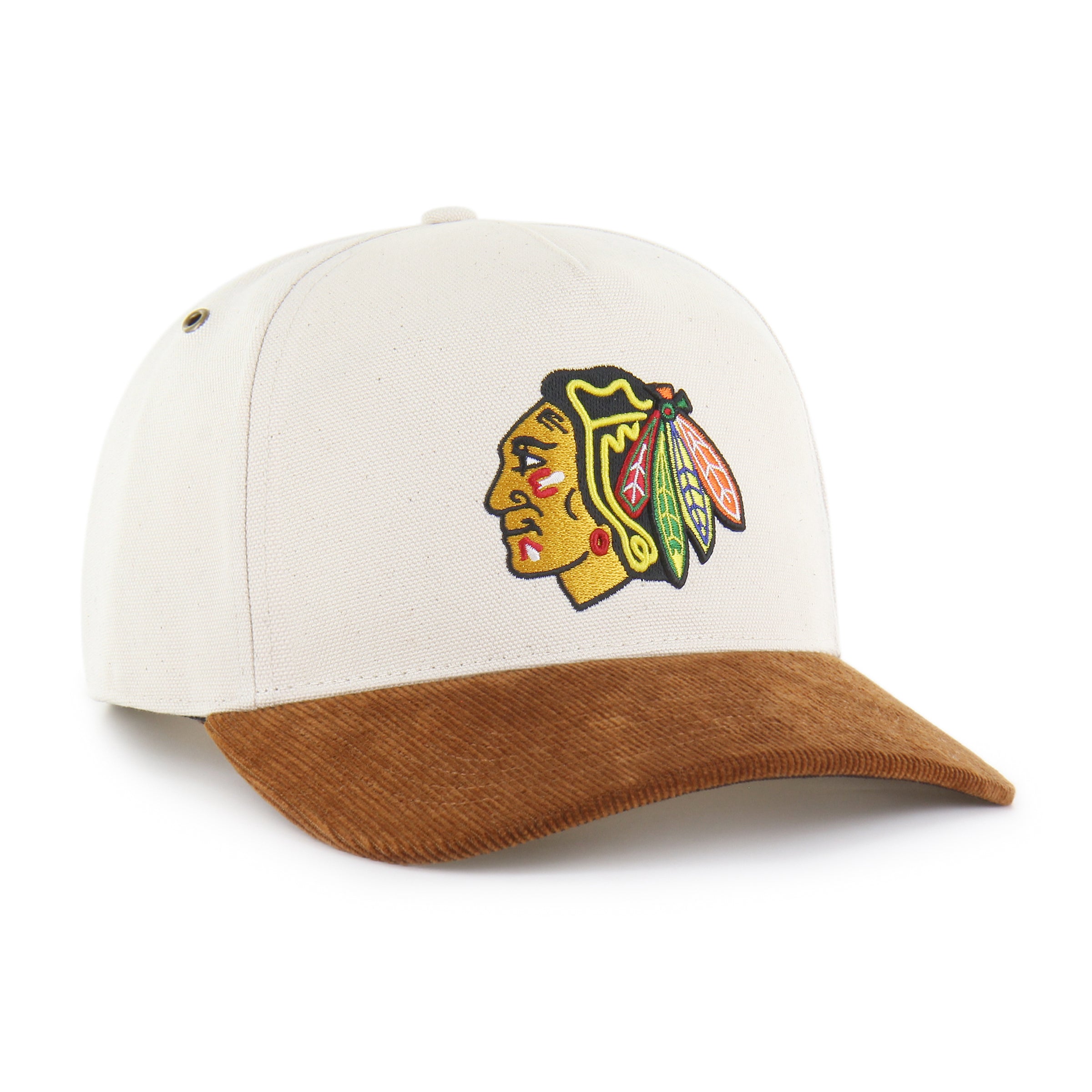 47-brand-47-hitch-blackhawks-cap-natural-snapback image 4