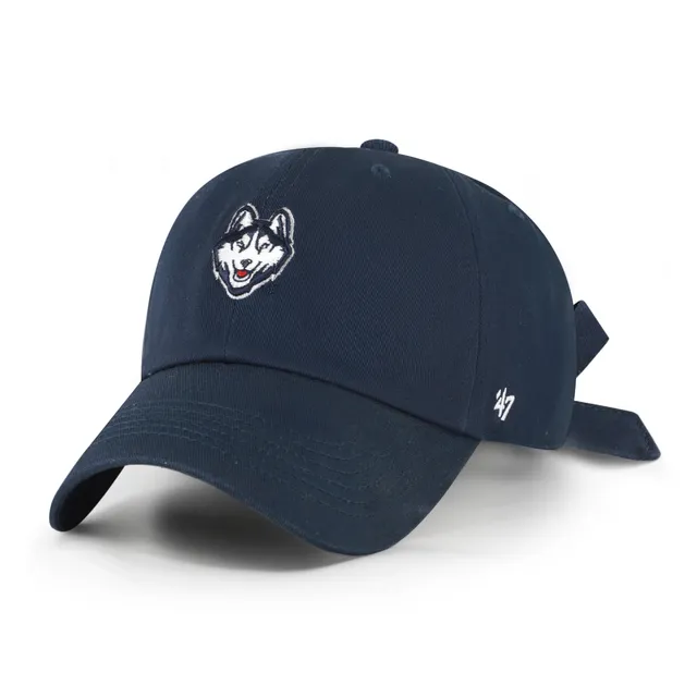 47-clean-up-bow-back-connecticut-huskies-cap-navy-verstellbar image 1