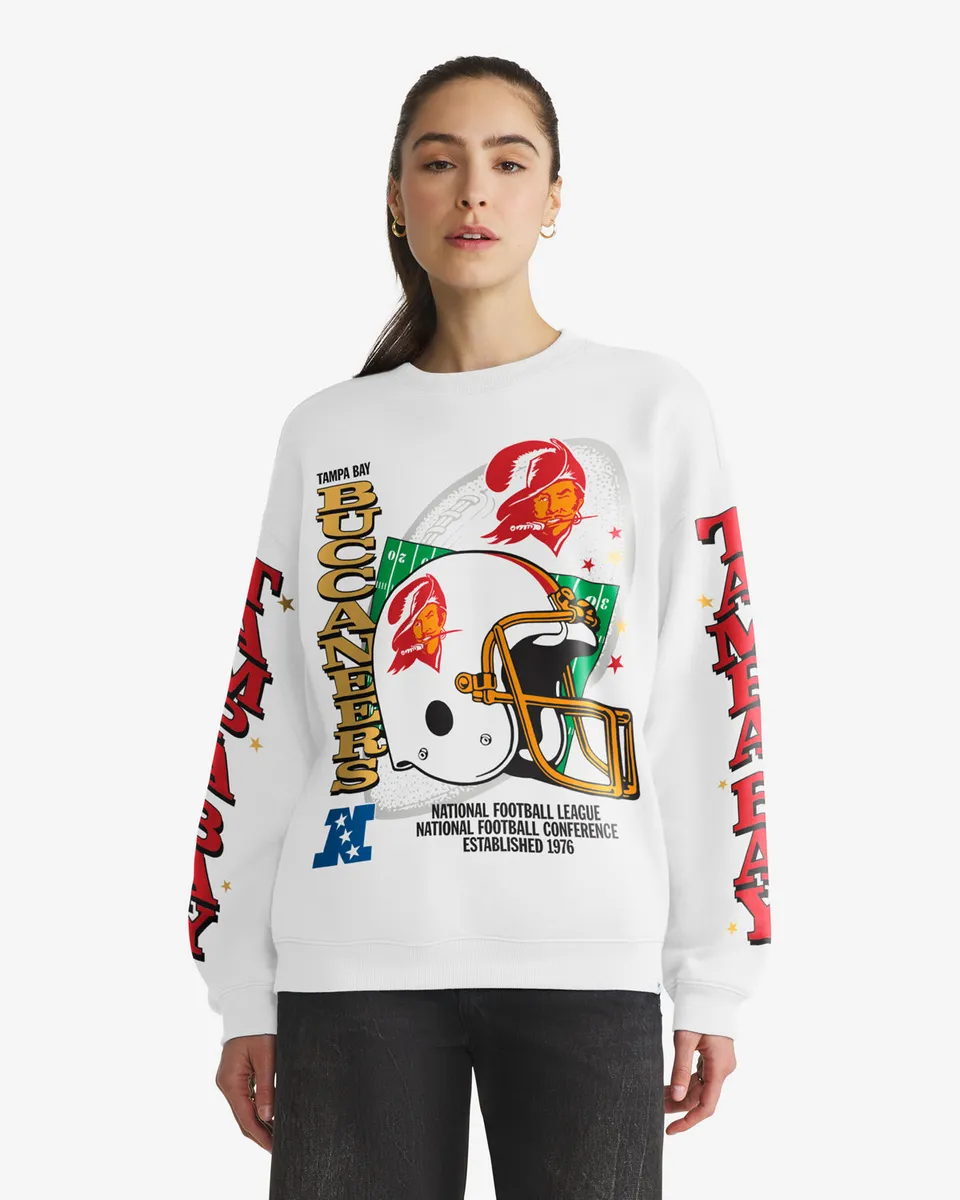 47-headline-crew-buccaneers-sweatshirt-damen-white-wash image 1