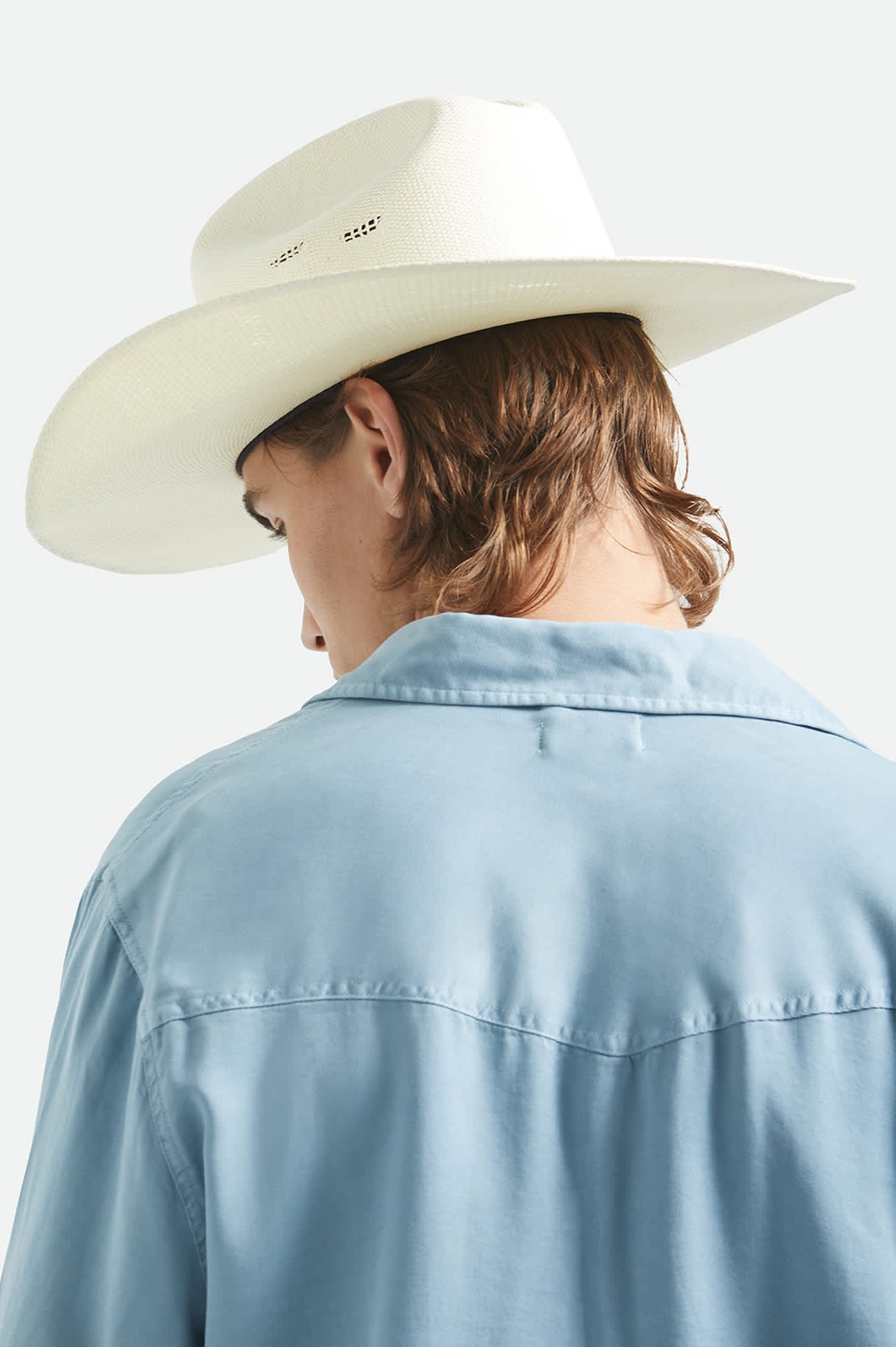 brixton-laredo-cowboyhut-bone-bangora-stroh image 6