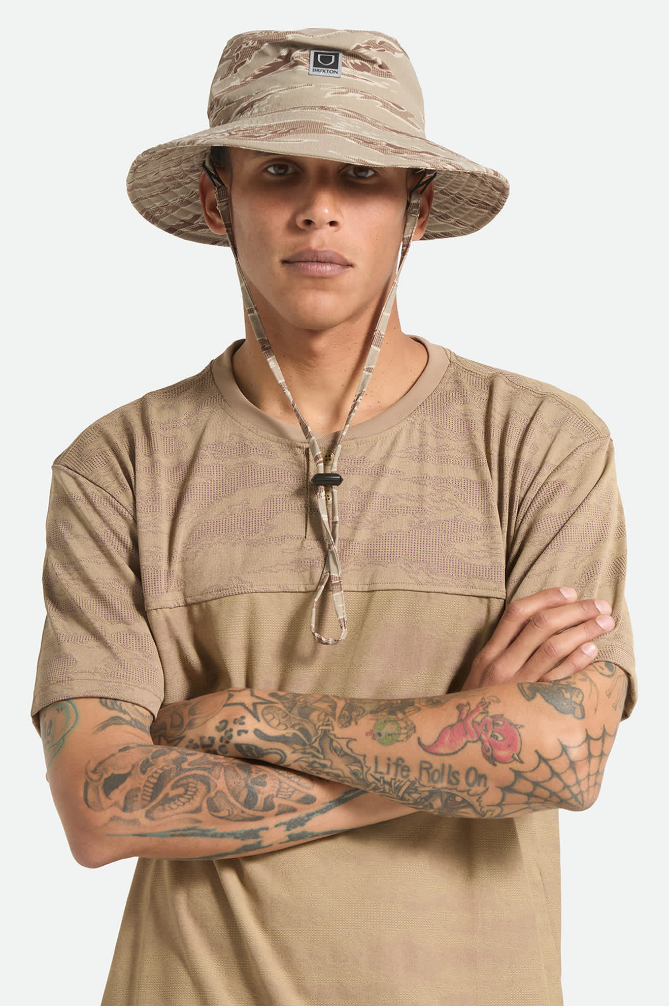 brixton-journey-boonie-hut-desert-tiger-camo image 2