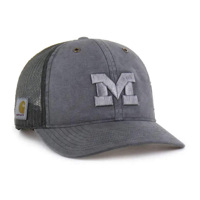 47-brand-michigan-wolverines-carhartt-trucker-cap-schwarz-snapback image 1