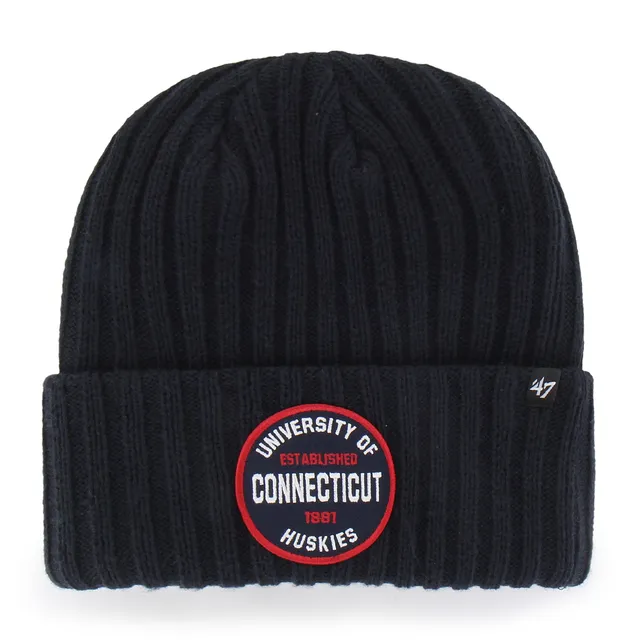 47-knits-uconn-huskies-beanie-navy-cuff-knit image 1