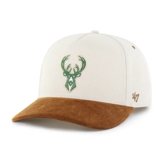 47-brand-47-hitch-milwaukee-bucks-cap-natural-snapback image 1
