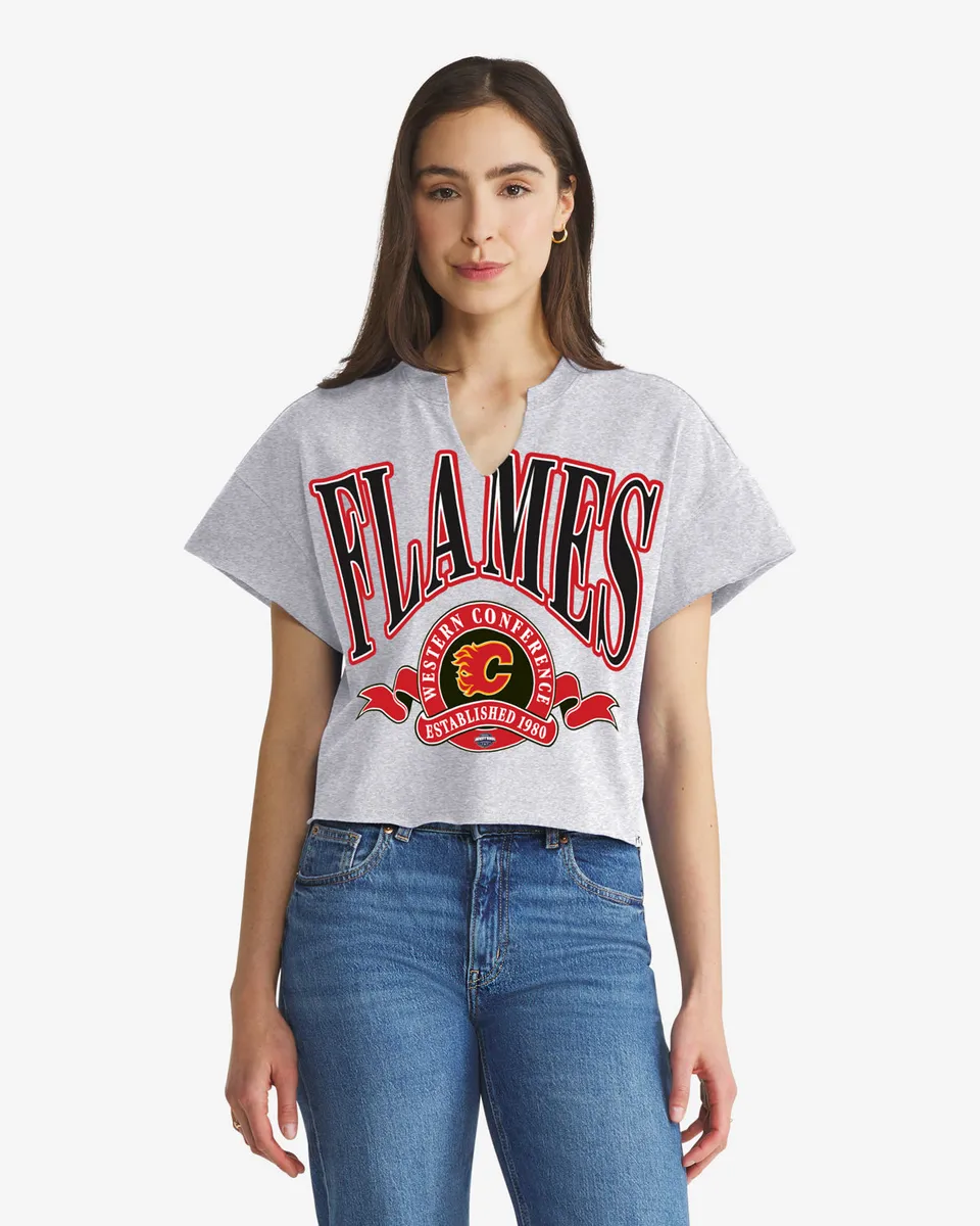 47-headline-crew-flames-oversize-t-shirt-quartz-grey image 1