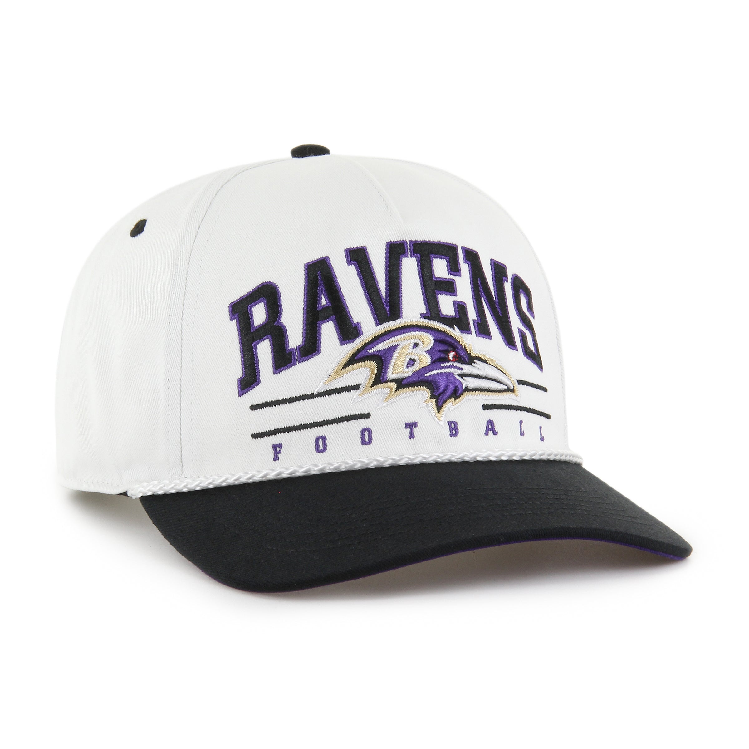 47-brand-47-hitch-baltimore-ravens-roscoe-cap-wei-snapback image 4