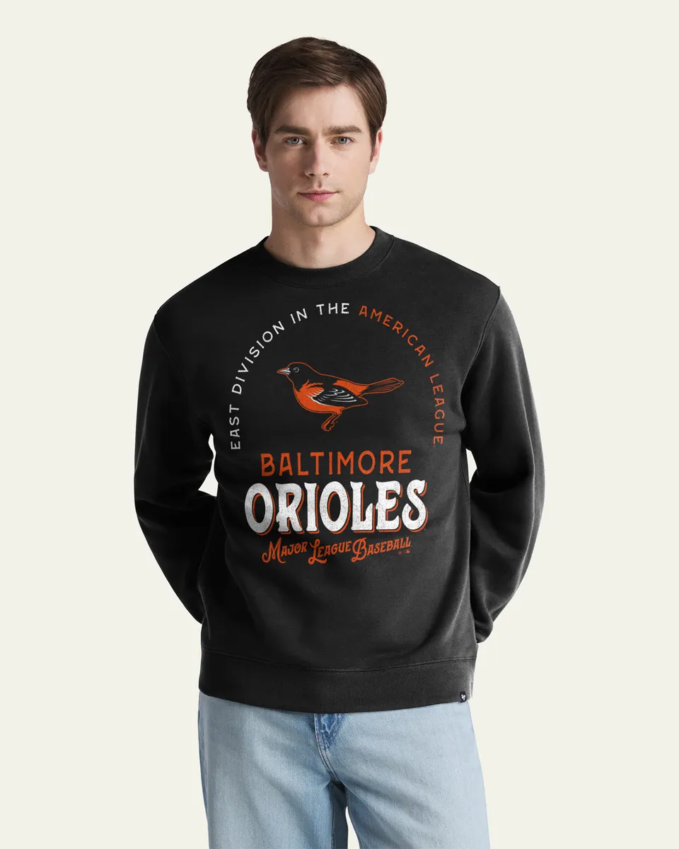 47-everyday-crew-baltimore-orioles-sweatshirt-schwarz image 1