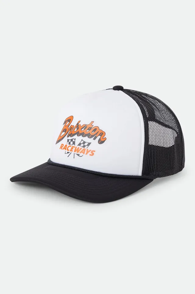 brixton-clemont-trucker-cap-schwarz-wei-mesh image 1