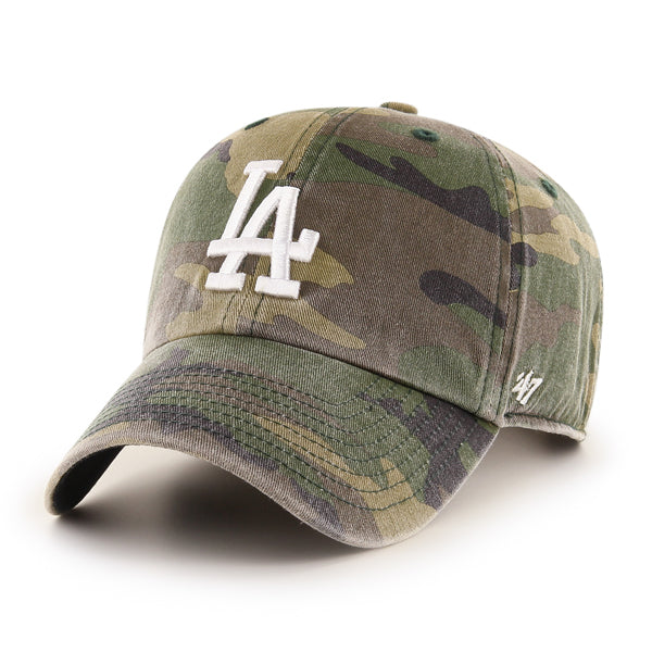 47-clean-up-los-angeles-dodgers-cap-camo-osf-baumwolle image 1