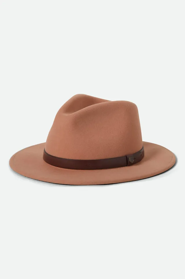brixton-messer-fedora-hut-italian-clay-wollfilz image 1