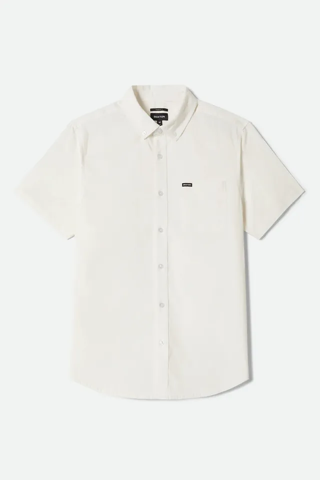 brixton-sanford-oxford-woven-hemd-off-white-herren image 1