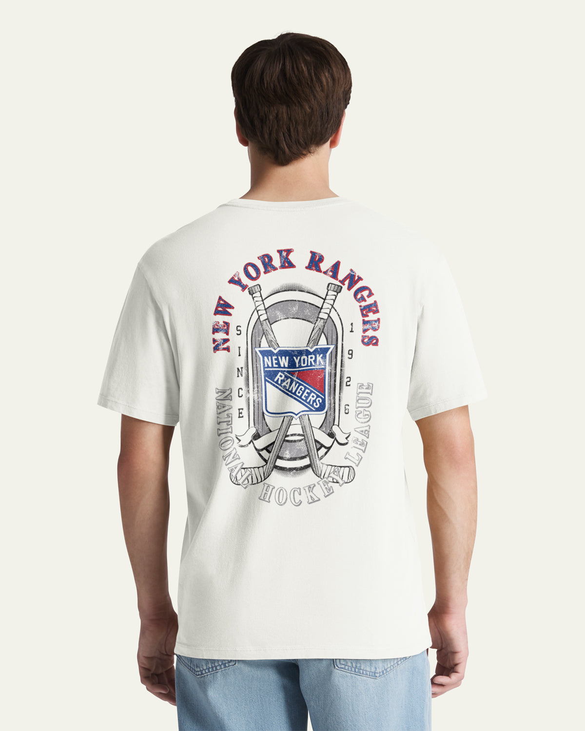 47-everyday-tee-new-york-rangers-oval-sport-t-shirt-sandstone image 1
