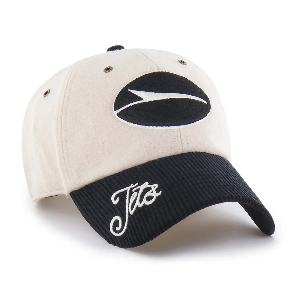47-brand-new-york-jets-rope-script-clean-up-cap-natural-damen image 1