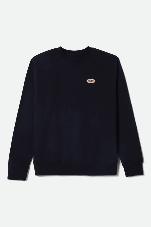 brixton-parson-patch-crew-classic-navy-baumwollmix image 1
