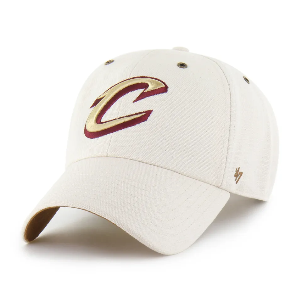 47-brand-clean-up-cleveland-cavaliers-carhartt-cap-natural-osf image 1