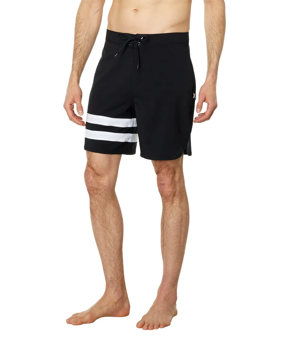hurley-phantom-eco-block-party-18-boardshort-herren-schwarz image 1