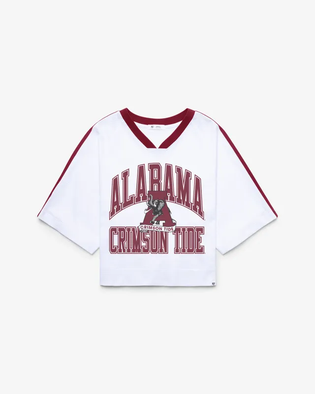 47-brand-drop-needle-alabama-crimson-tide-jersey-wei-cropped-damen image 1