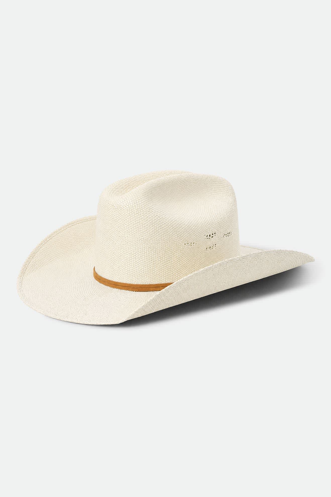 brixton-laredo-cowboyhut-bone-bangora-stroh image 1